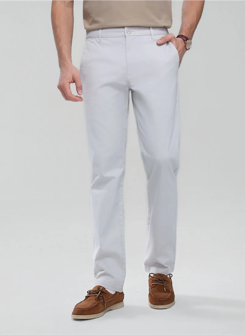 Men’s Slim Taper Stretch Cotton Khaki Pants